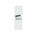 White Kraft Paper Prescription Bag (3 1/2"x1 1/2"x10") - Flexo Ink